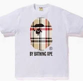 BAPE A Bathing Ape Check by Bathing Tee